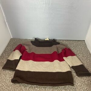 Baby Gap Classic boys striped roll neck pullover sweater/Toddler 18-24 months.